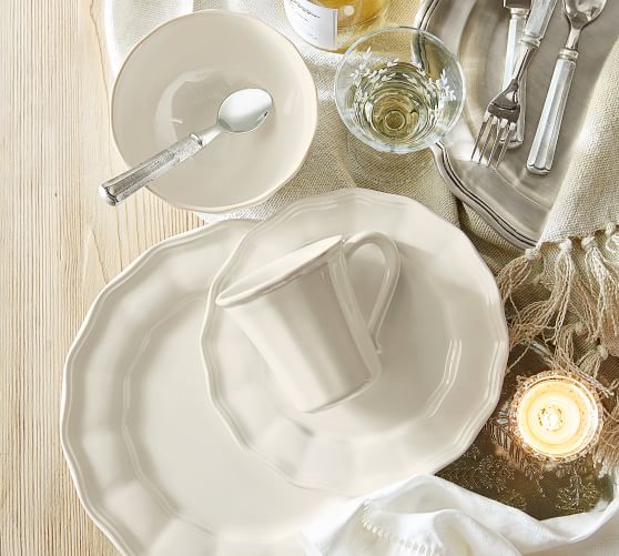 Charlotte Dinner Plate Pottery Barn