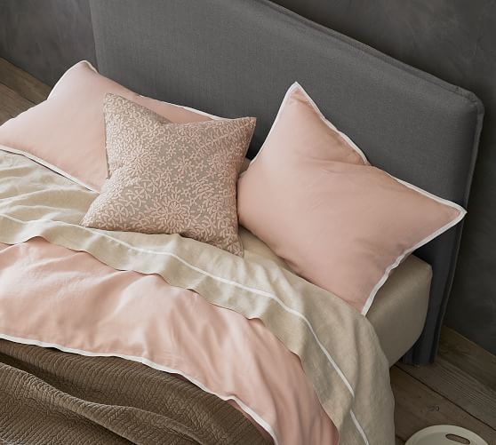 Carissa Upholstered Headboard Pottery Barn