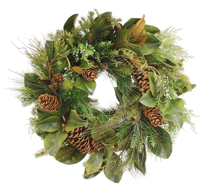 Faux Montana Wood Collection - Wreath