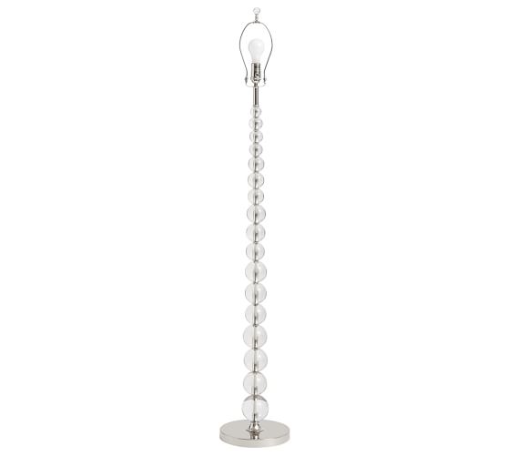 Stacked Crystal Floor Lamp Base Pottery Barn