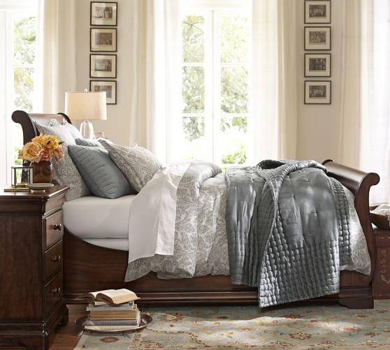 Silk Tufted Quilt Shams Pottery Barn