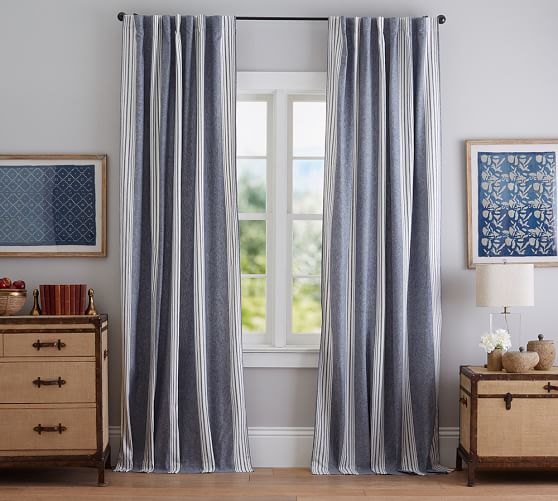 Tuscan Stripe Curtain Pottery Barn