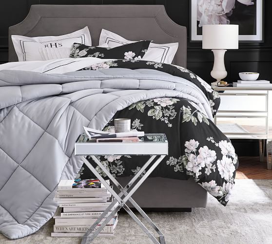Pearl Organic Percale Duvet Cover Shams Pottery Barn