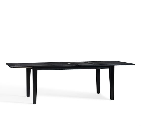 Hampstead Painted Extending Dining Table Black Pottery Barn
