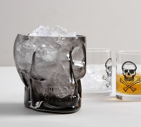 Skull Ice Bucket Bar Accessories Pottery Barn