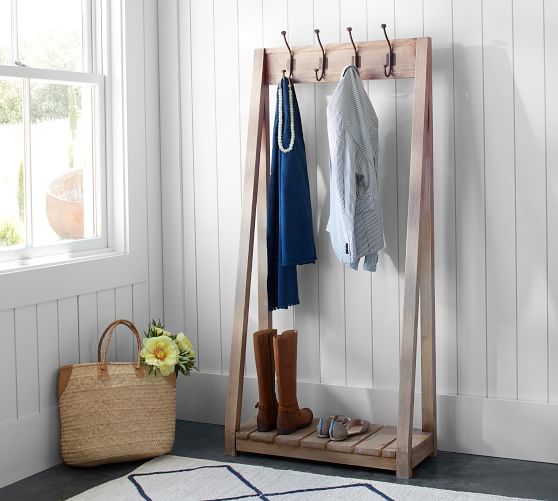 Parker Collection Coat Rack Pottery Barn