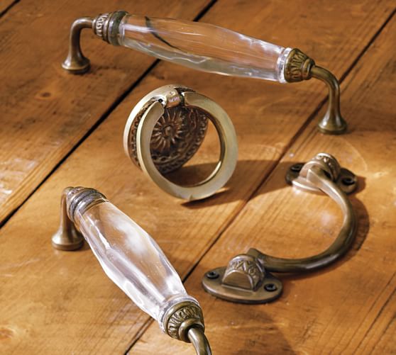 Eclectic Brass Hardware Pottery Barn