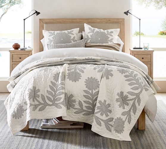 Lilo Tropical Cotton Quilt Shams