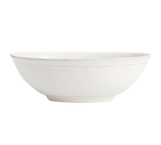 Cambria Stoneware Oval Serving Bowl Pottery Barn
