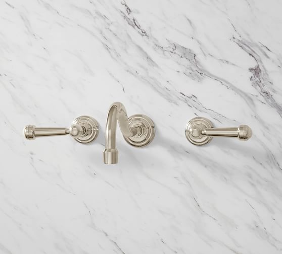 Reyes Wall Mounted Sink Faucet Pottery Barn