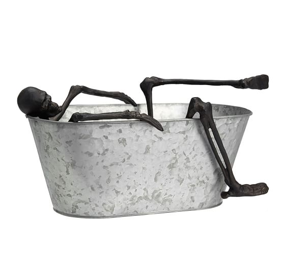 Walking Dead Skeleton Bath Party Bucket Bar Accessories