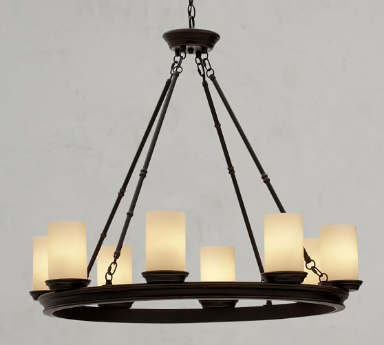 Veranda Round Chandelier Pottery Barn