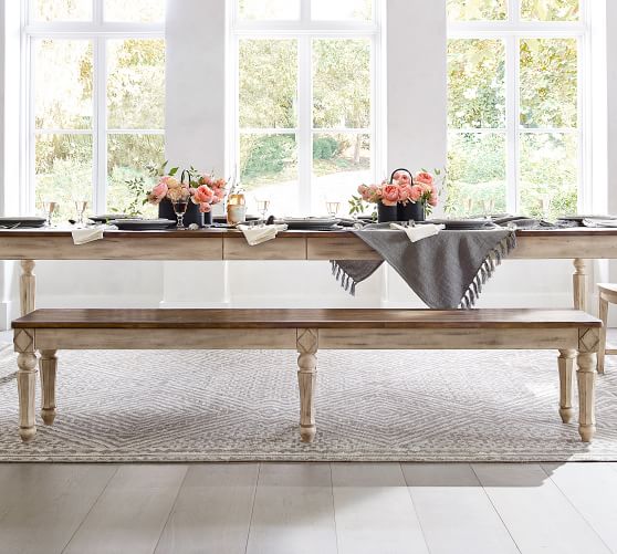 Ingred Dining Bench Pottery Barn
