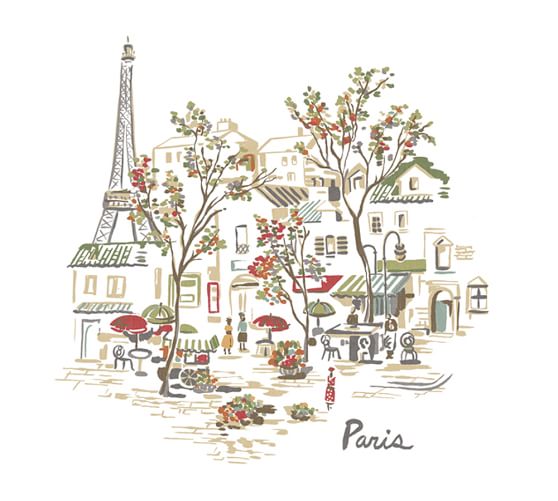 Paris Framed Print Pottery Barn