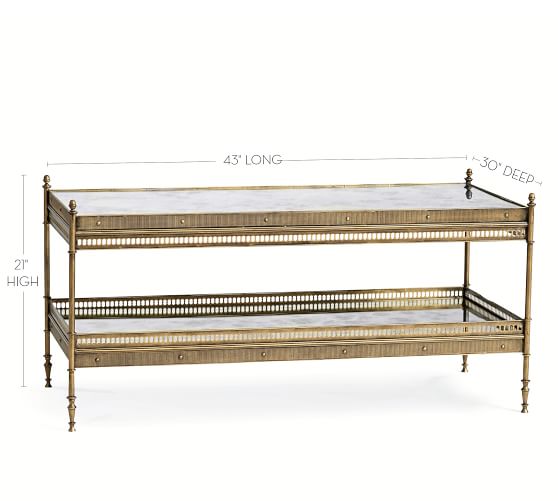 Colette Coffee Table Pottery Barn