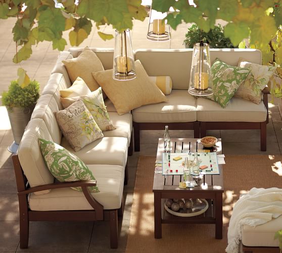 Chesapeake Outdoor Coffee Table Pottery Barn