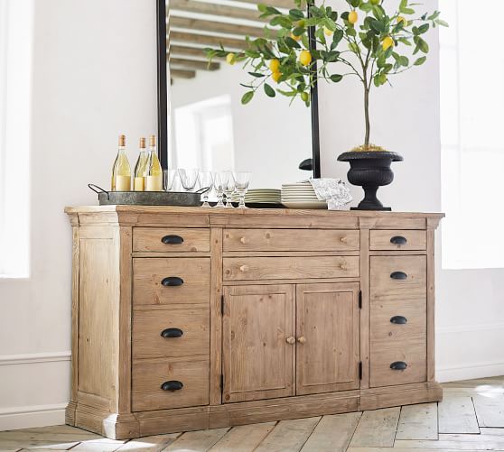 Lucca Buffet Table Pottery Barn