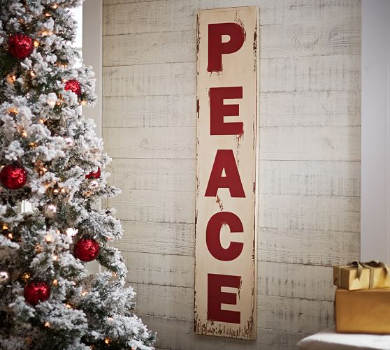 Peace Sign Wall Art Pottery Barn
