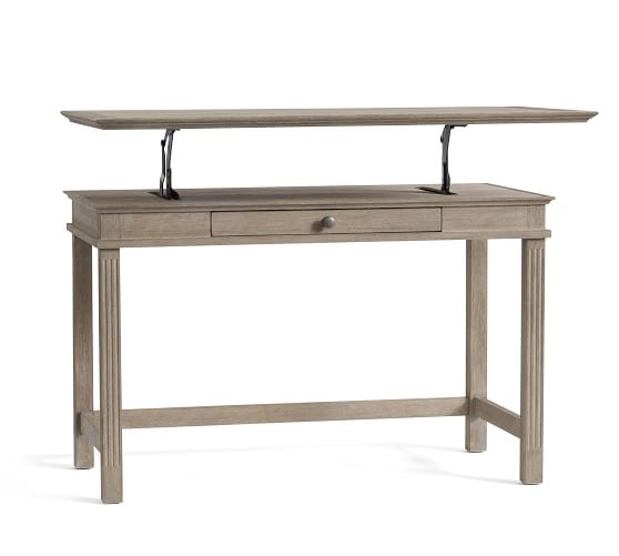 Livingston Lift Desk Office Desk Pottery Barn