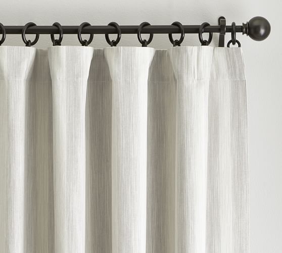 Jamie Stripe Curtain Pottery Barn