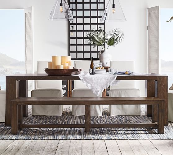 Shaw Dining Table English Brown Pottery Barn