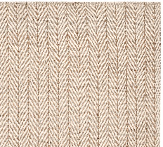 Daffin Herringbone Natural Fiber Rug Pottery Barn