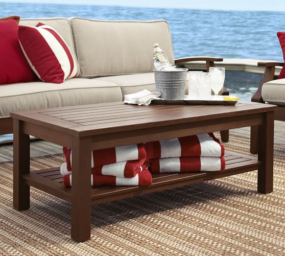 Chesapeake Outdoor Coffee Table Pottery Barn