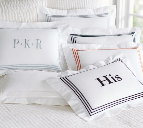Grand Embroidered 200 Thread Count Boudoir Decorative Pillow Cover