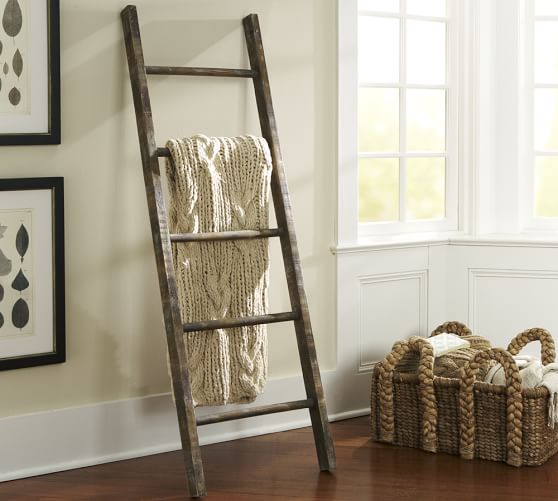 Pb Found Wood Ladder Pottery Barn