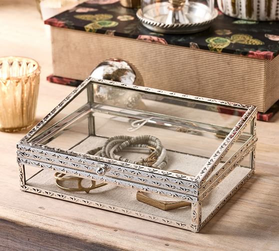 Antique Silver Jewelry Boxes Pottery Barn
