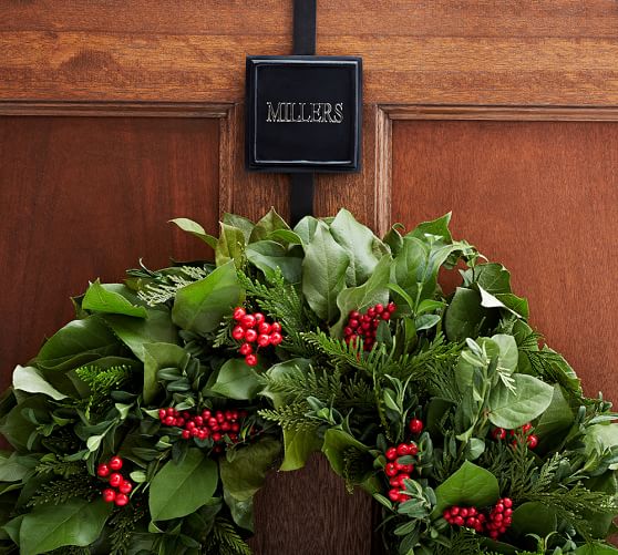 Square Door Wreath Hanger Pottery Barn