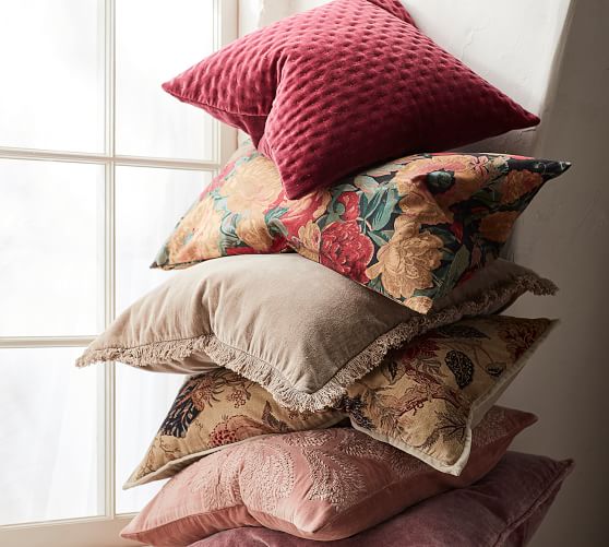Tenley Print Decorative Pillow Cover Pottery Barn