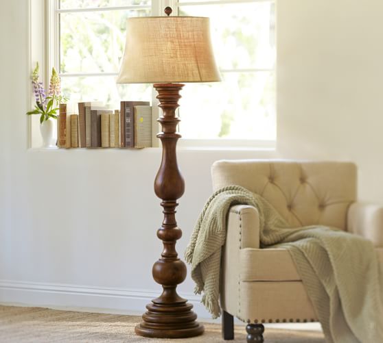 Colette Floor Lamp Base Pottery Barn Colette Floor Lamp Base Pottery Barn