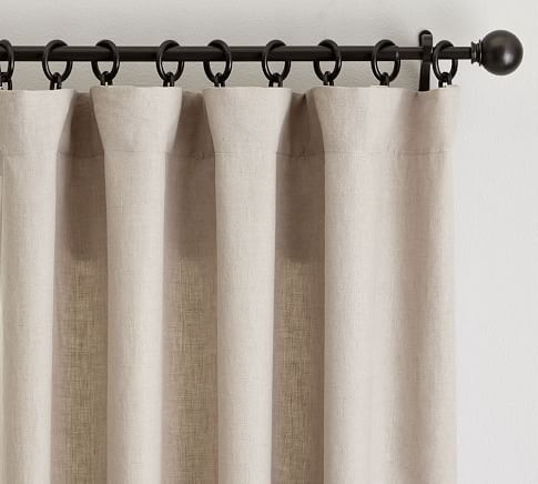 Linen Sheer Curtain | Pottery Barn