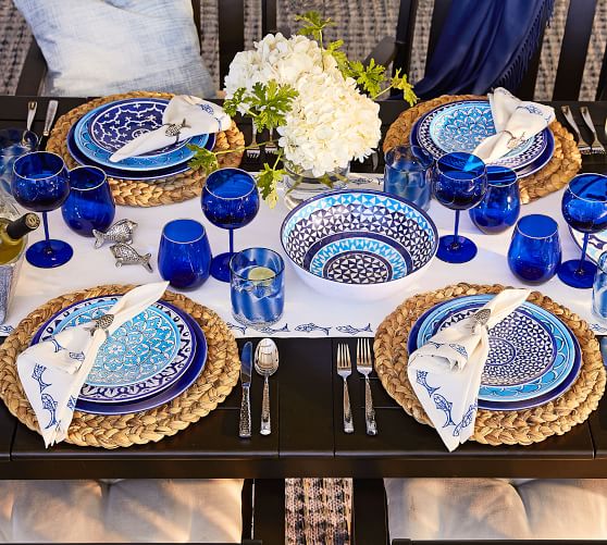 Bowls Serve Bowl Outdoor Dinnerware Pottery Barn