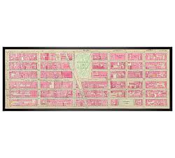 Nyc Plate 43 Map Pottery Barn
