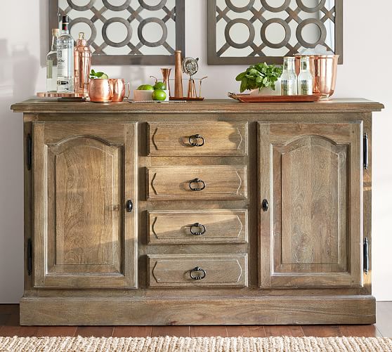 Linden Buffet Table Pottery Barn