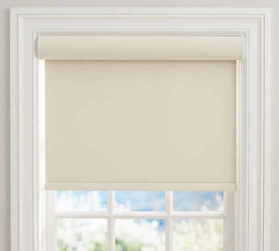 Bali Cordless Custom Room Darkening Roller Shade Tusk
