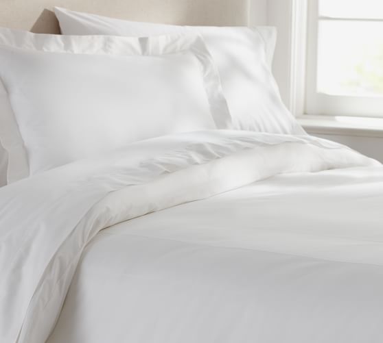 Pb Organic 350 Thread Count Duvet Cover Shams Pottery Barn