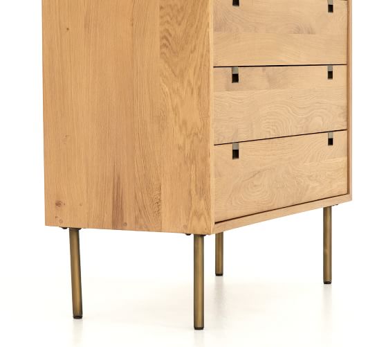 Archdale 5 Drawer Tall Dresser Pottery Barn