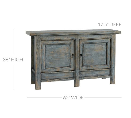 Molucca Media Console Pottery Barn