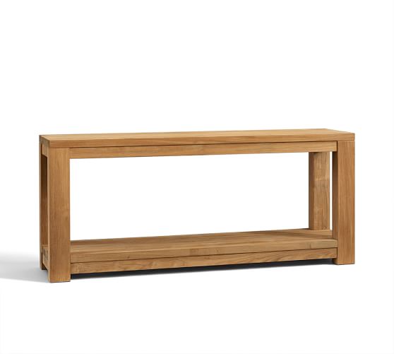 Amherst Teak Console Table Pottery Barn Amherst Teak Console Table Pottery Barn