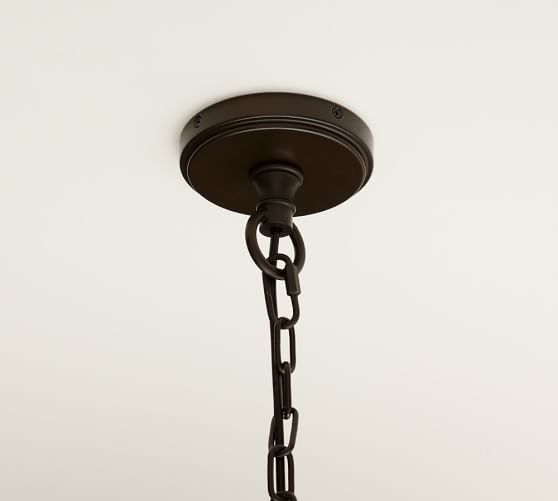 Burlap Drum Shade Pendant Light Pottery Barn