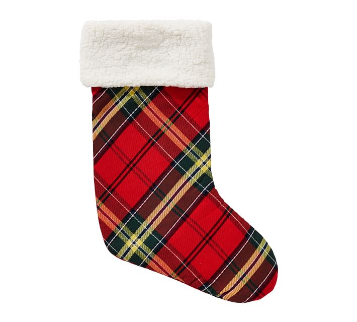 Oakley Plaid Sherpa Stocking