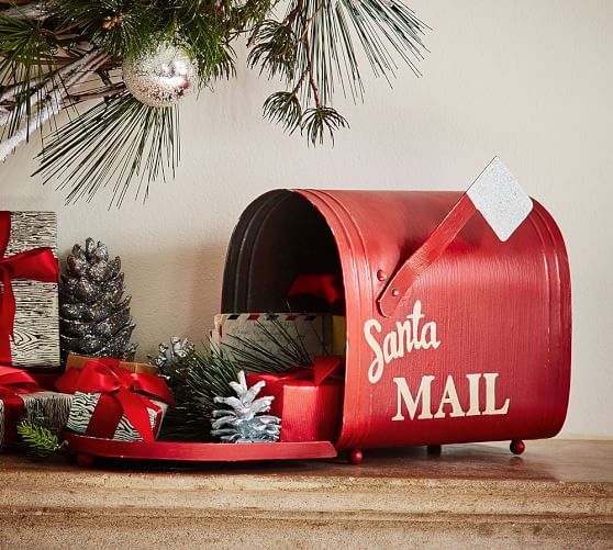 Santa Mailbox Pottery Barn