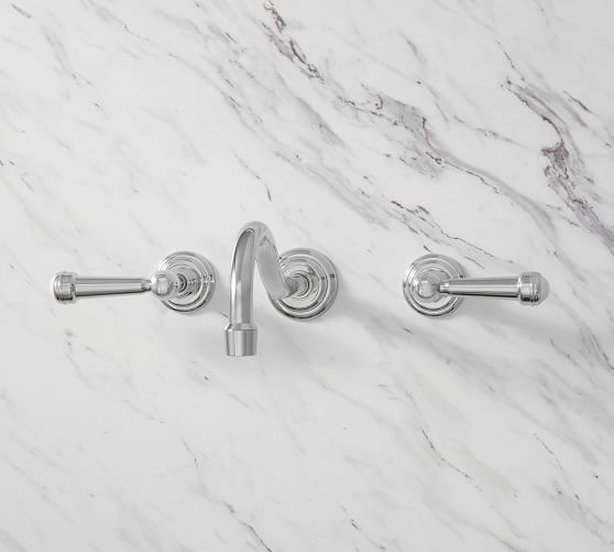 Reyes Wall Mounted Sink Faucet Pottery Barn