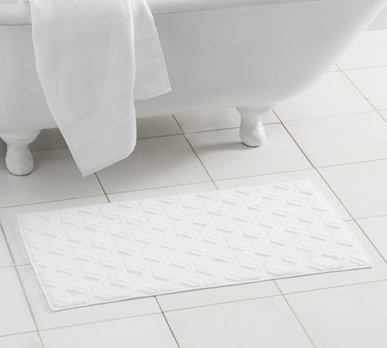 Blakely Bath Mat Pottery Barn
