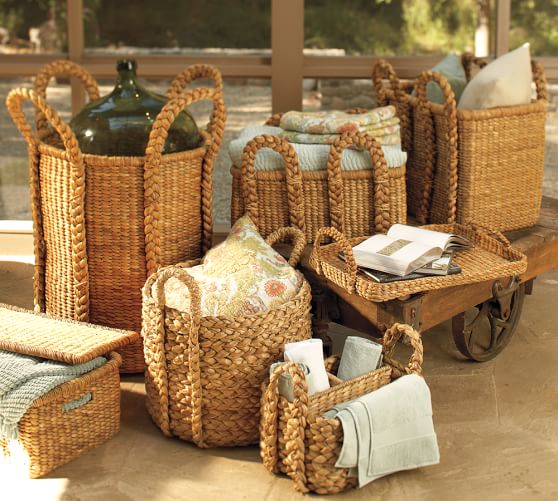 Beachcomber Extra Large Storage Tote Pottery Barn