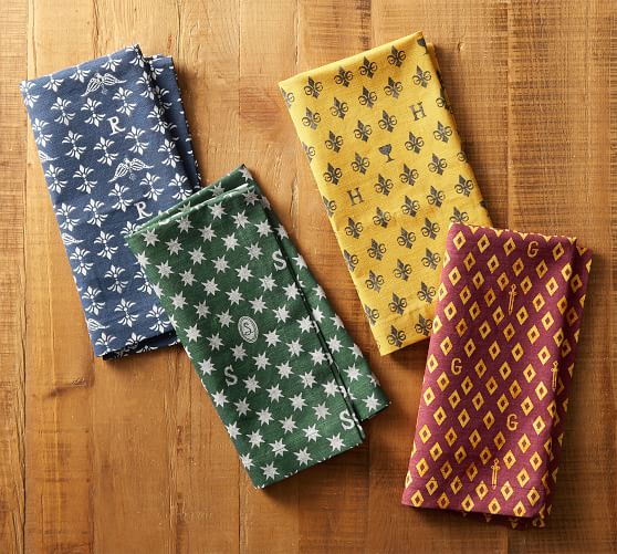 HARRY POTTER™ HOGWARTS™ House Napkins, Set of 4 - Assorted
