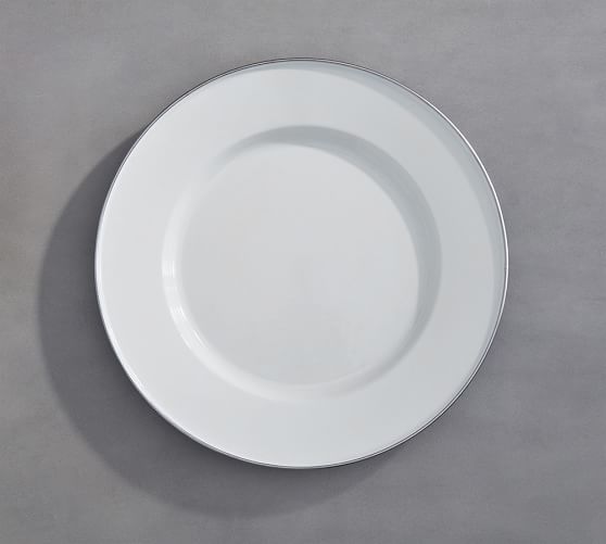 Enamel Dinner Plate Set Of 4 Pottery Barn